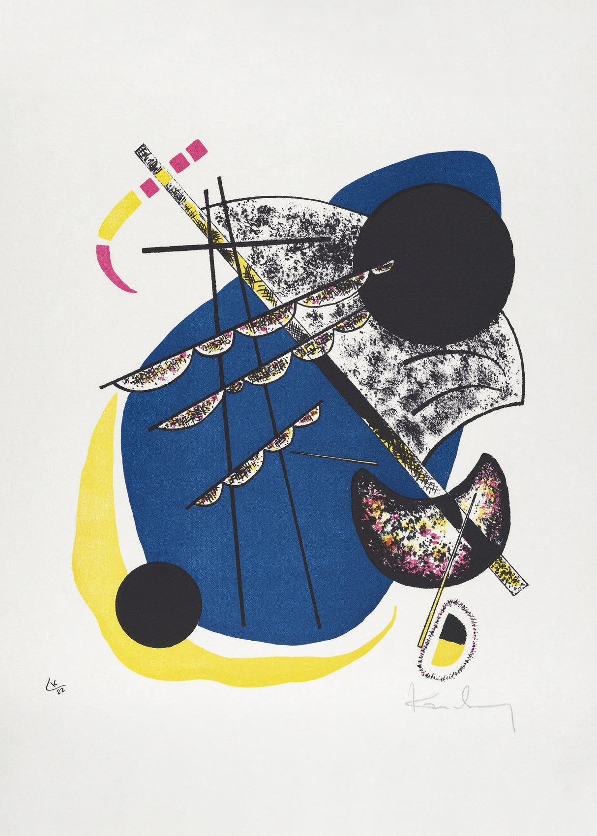 Kleine Welten Ii (small Worlds Ii) (1922) Poster och Canvastavla