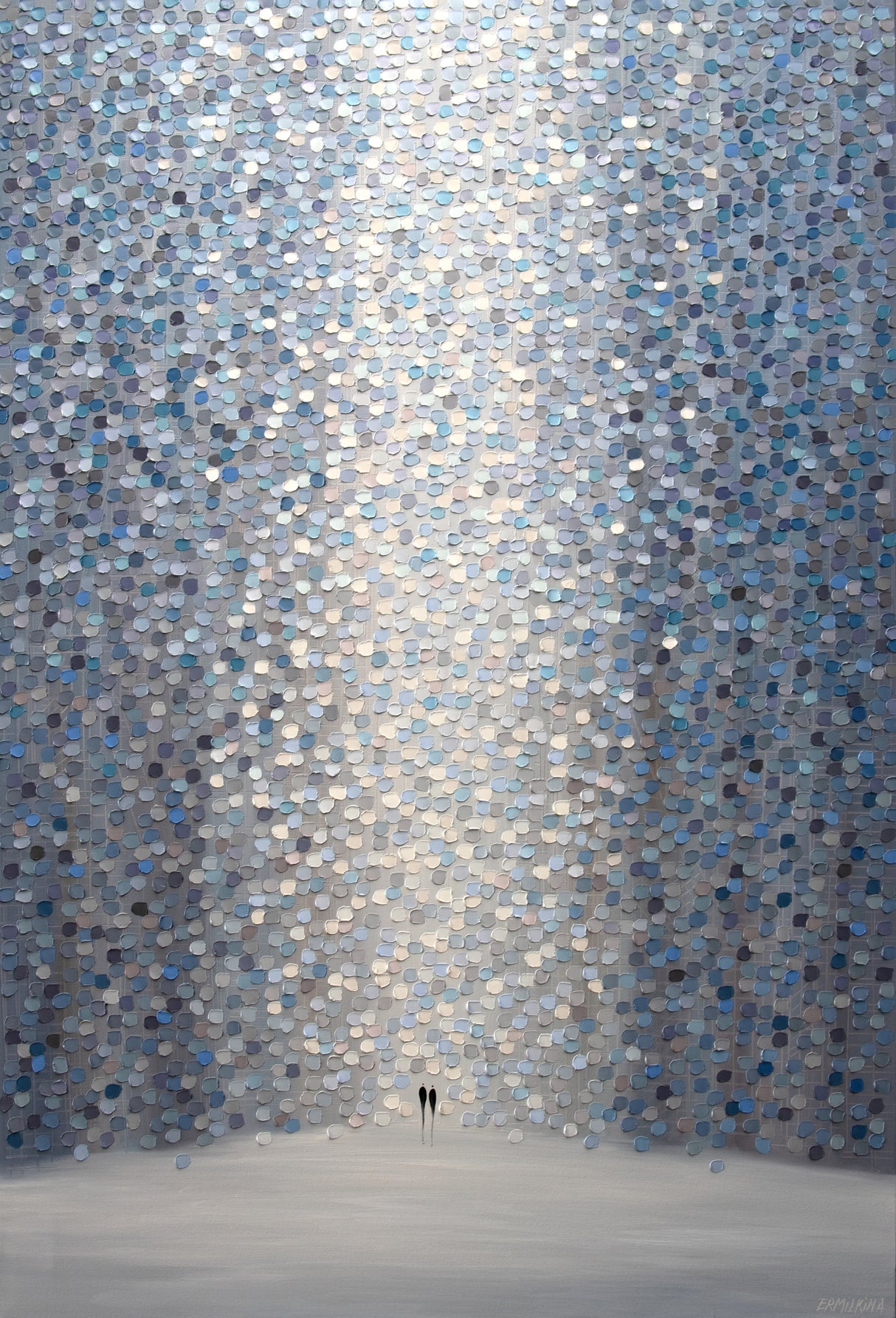 Ermilkina Euphoria 60x40 Oil Poster och Canvastavla
