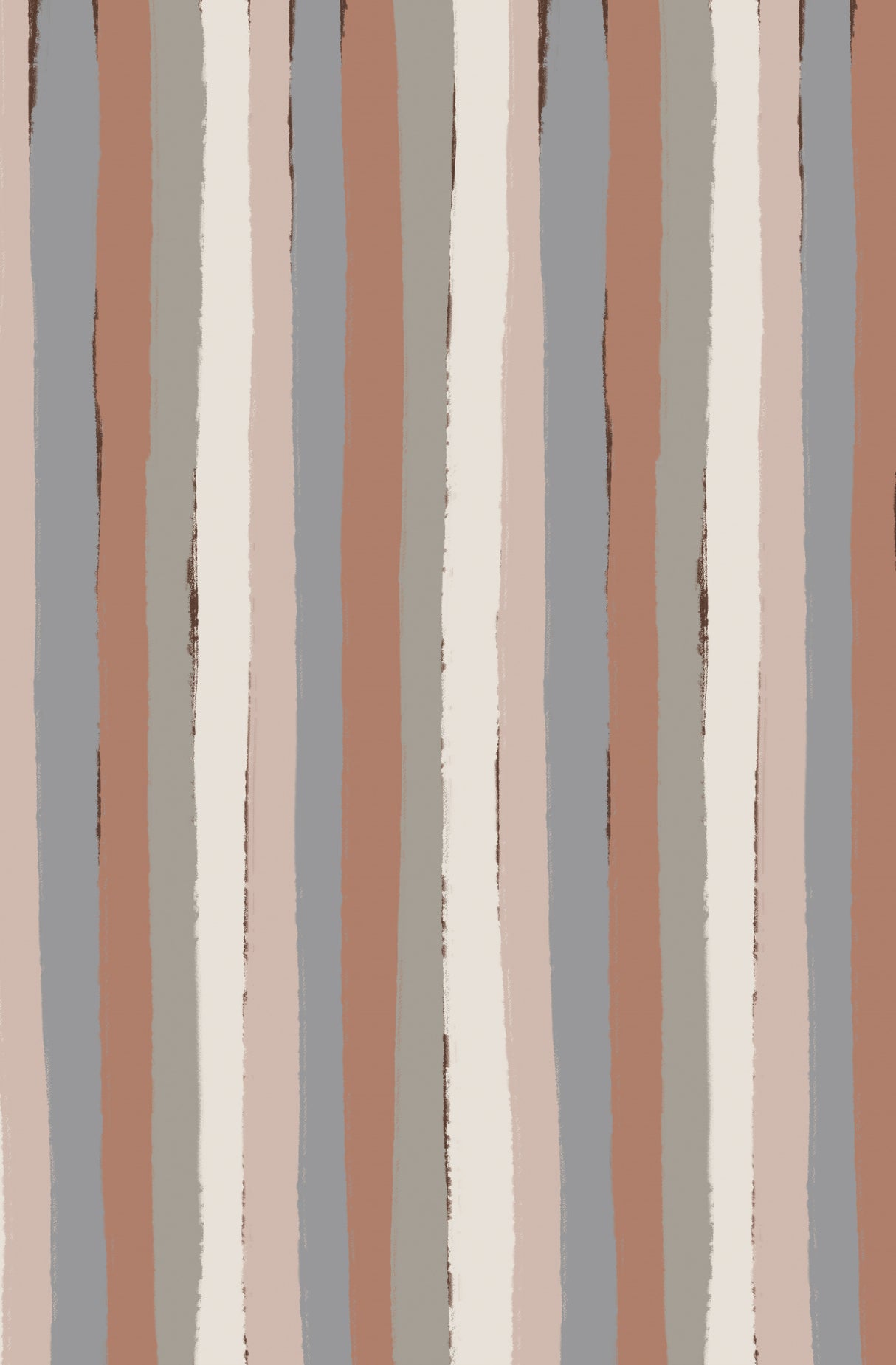 Pastel Stripes Poster och Canvastavla