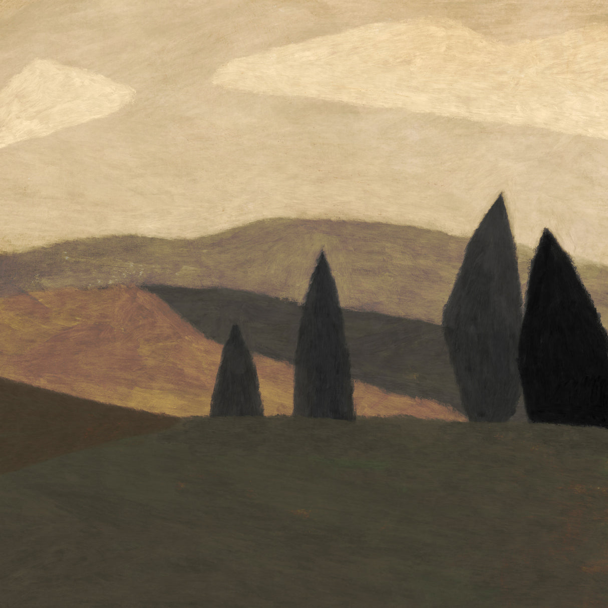 Paysage 2 Poster och Canvastavla