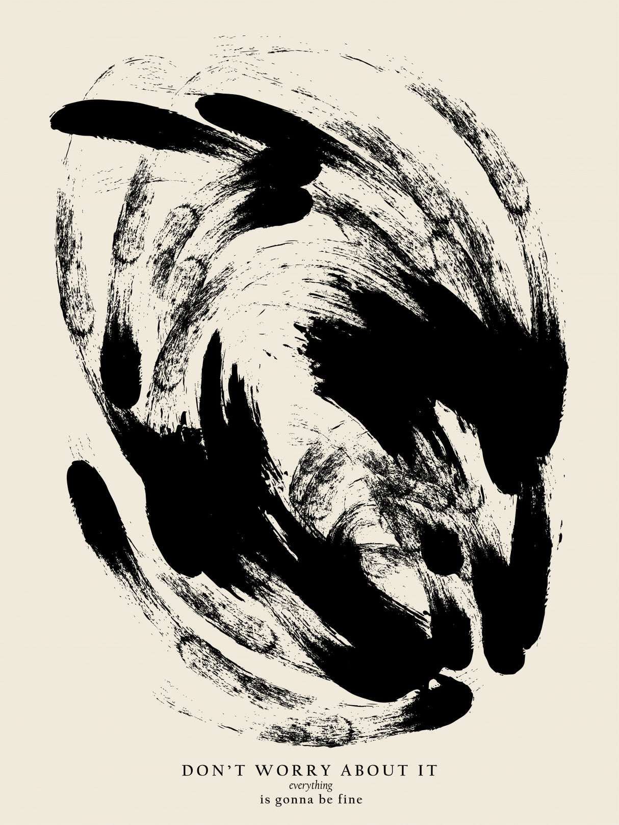 Everything is gonna be fine Poster och Canvastavla