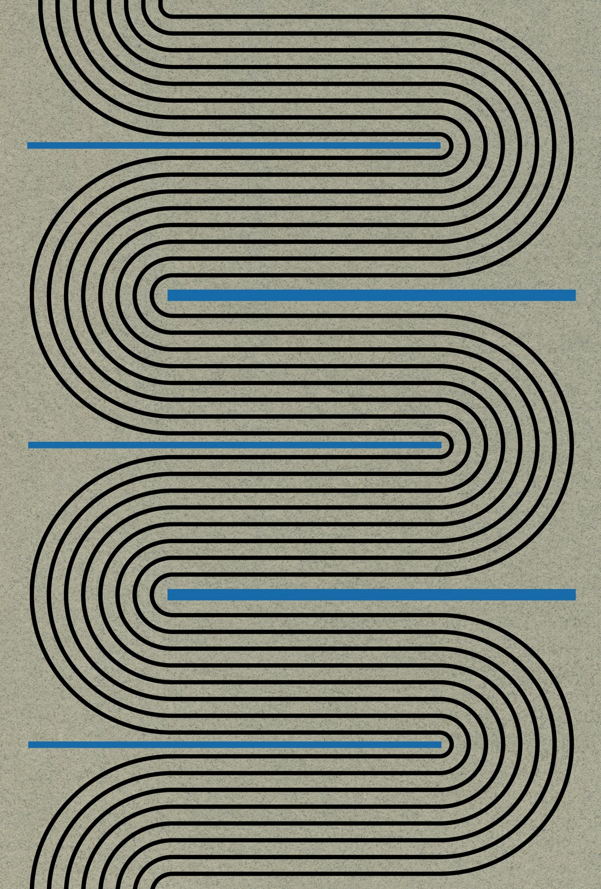 Modern Contemporary Balance No.4 Poster och Canvastavla