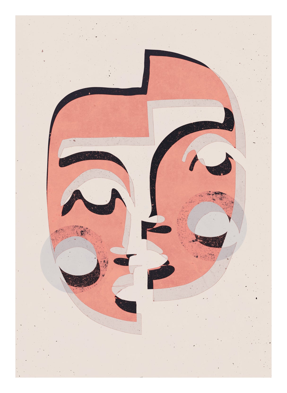 The Mask (Light) Poster och Canvastavla