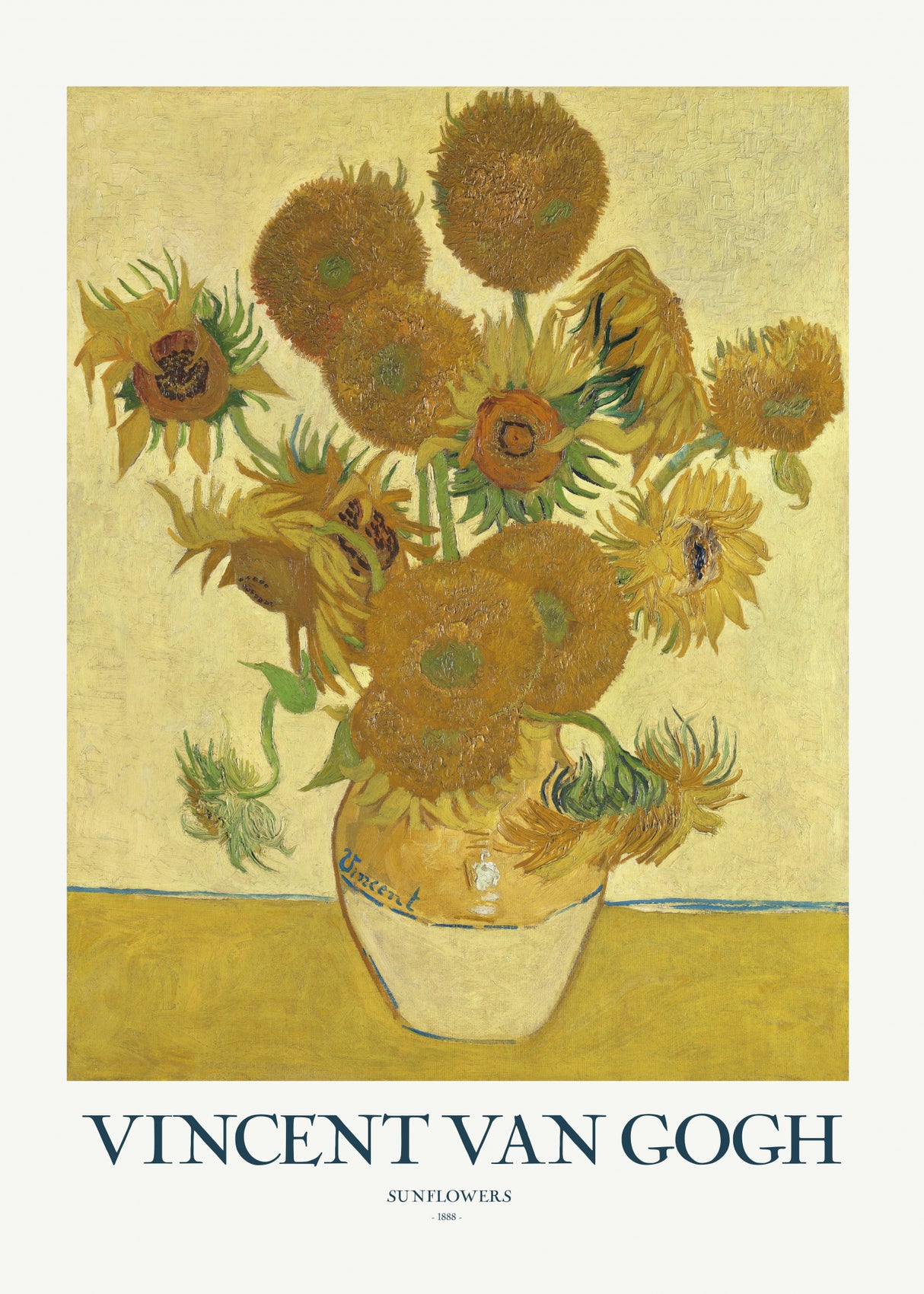 Sunflowers Poster och Canvastavla