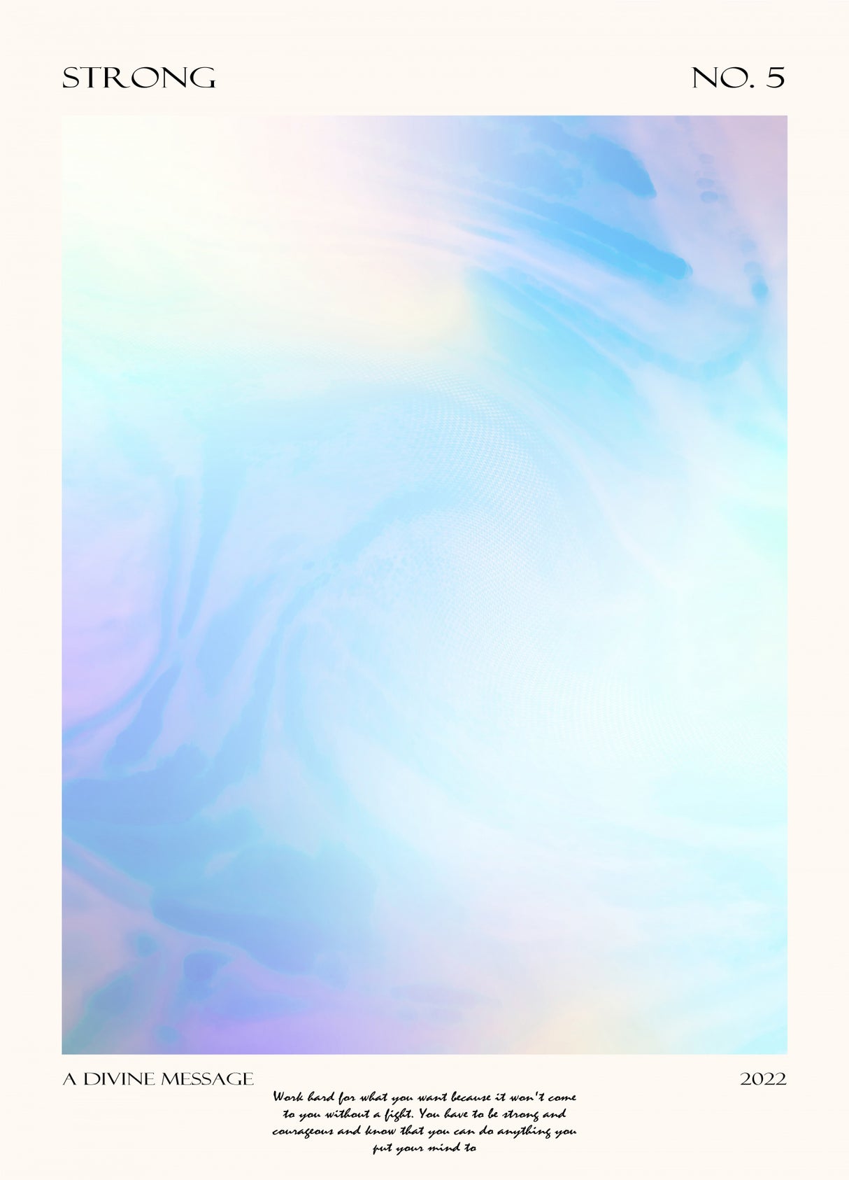 Strong Devine Poster och Canvastavla