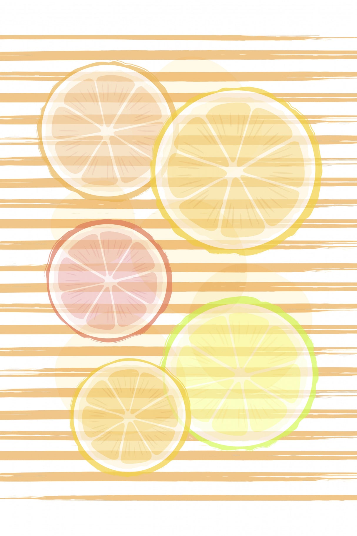 Citrus Poster och Canvastavla