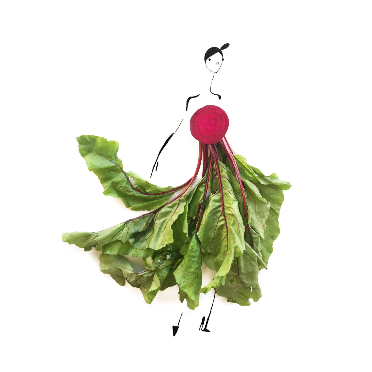 Beet Greens Poster och Canvastavla