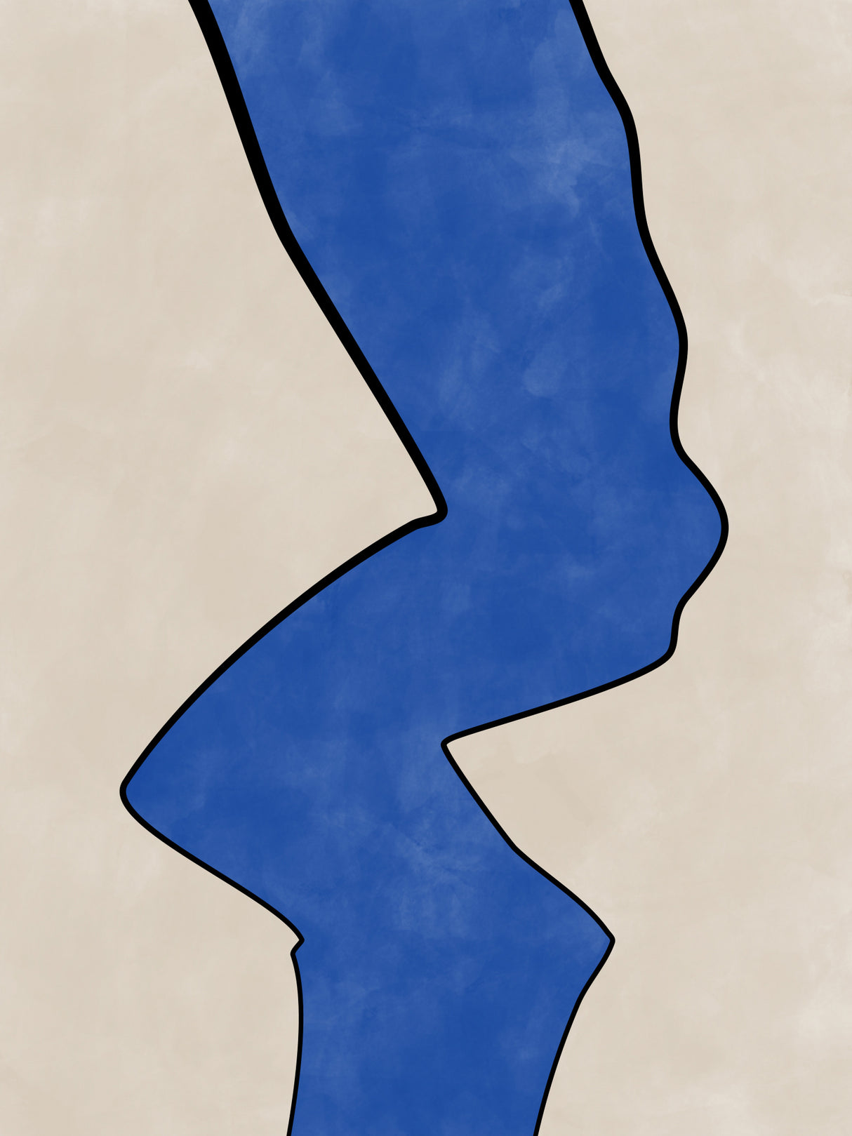 3x4 Aspectratio Indigo8 Poster och Canvastavla