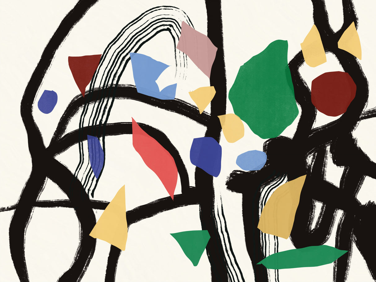 Colors in the forest 03 Poster och Canvastavla