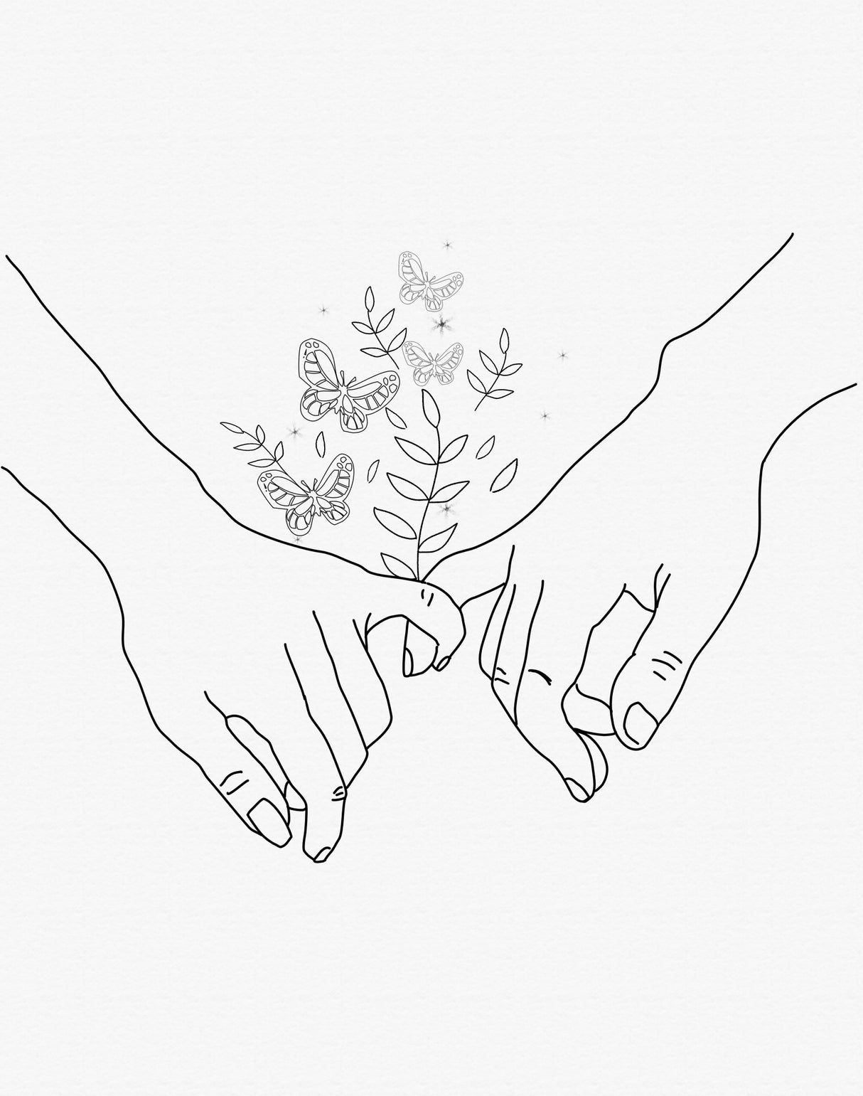 Pinky Swear Poster och Canvastavla