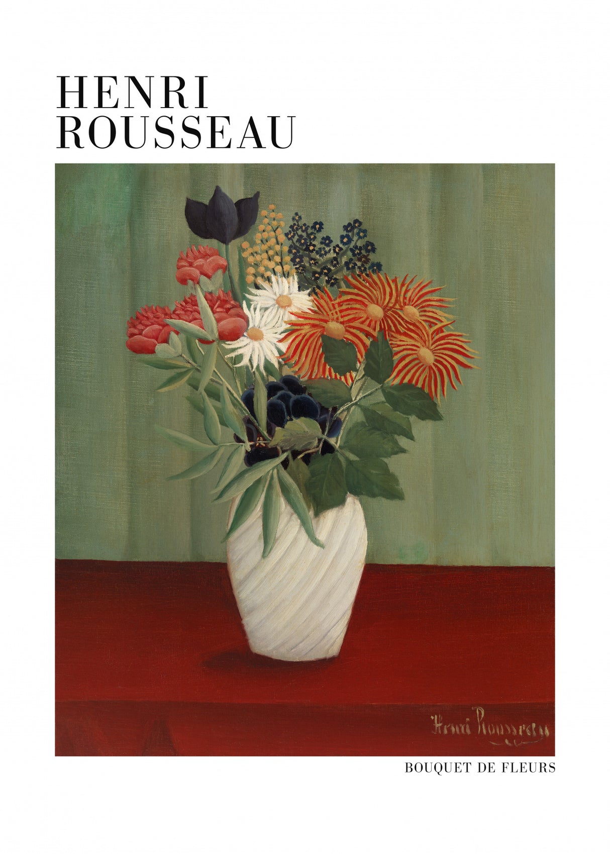 Bouquet De Fleurs Poster och Canvastavla