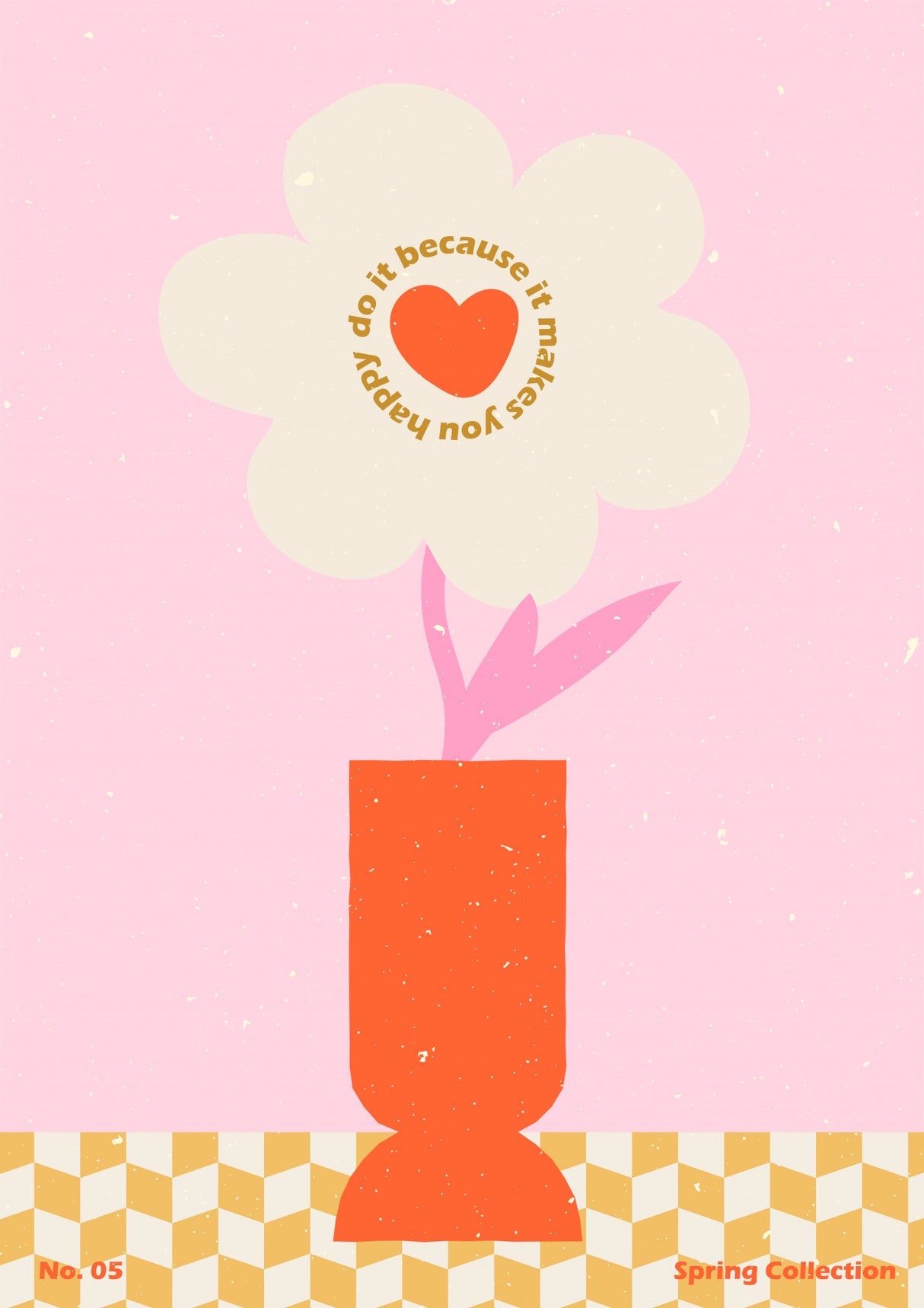 Spring Flower #05 Poster och Canvastavla