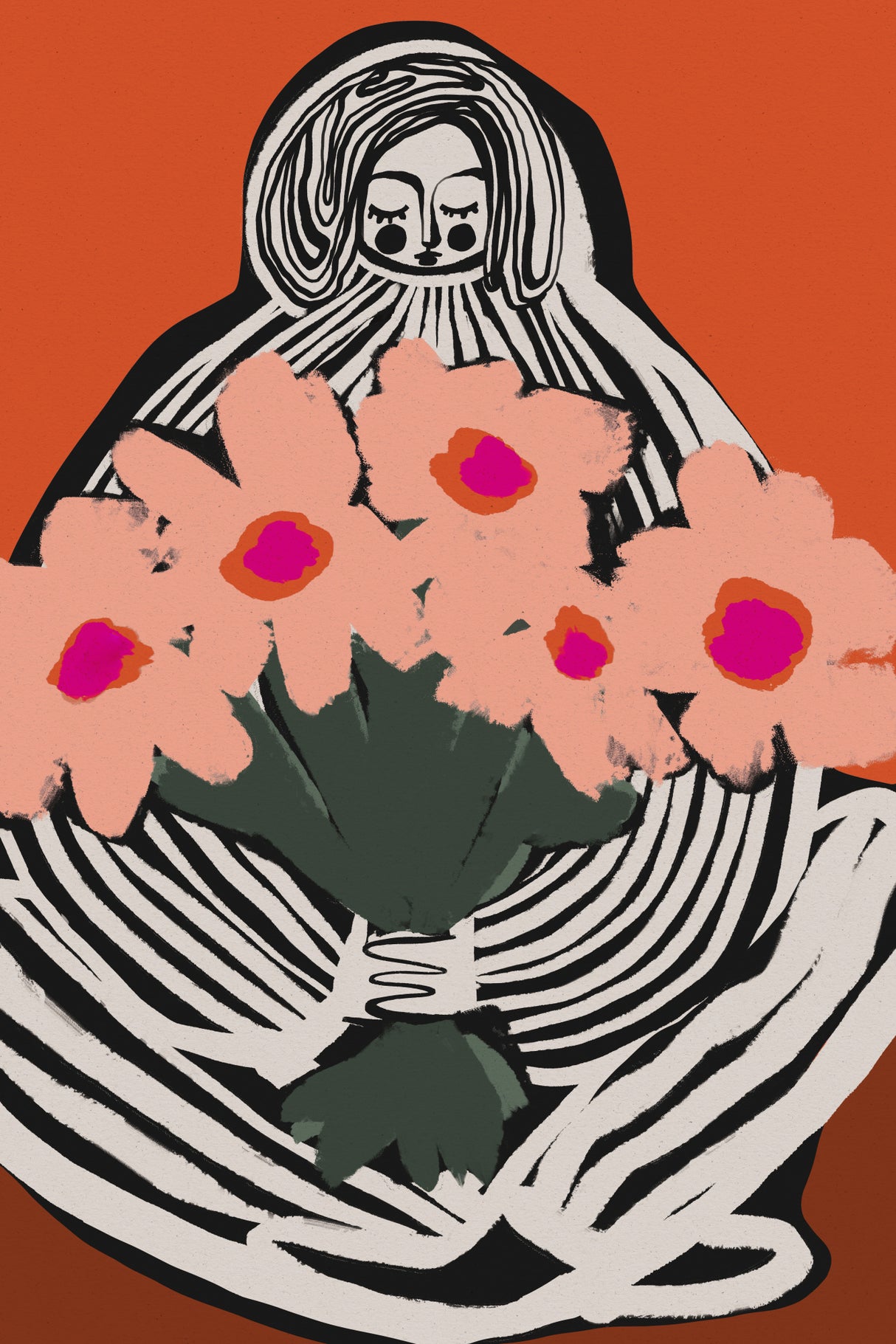 My Lovely Flowers Poster och Canvastavla