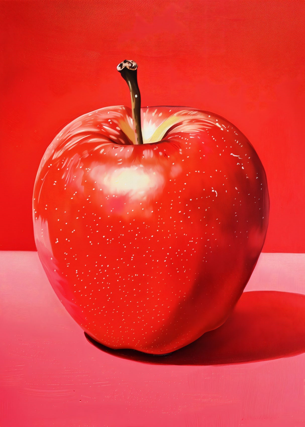 Red Apple Poster och Canvastavla