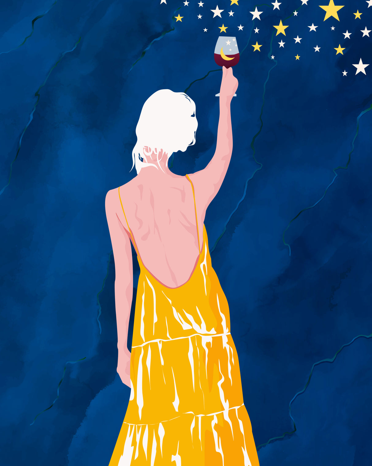 Pour Me Some Magic Poster och Canvastavla