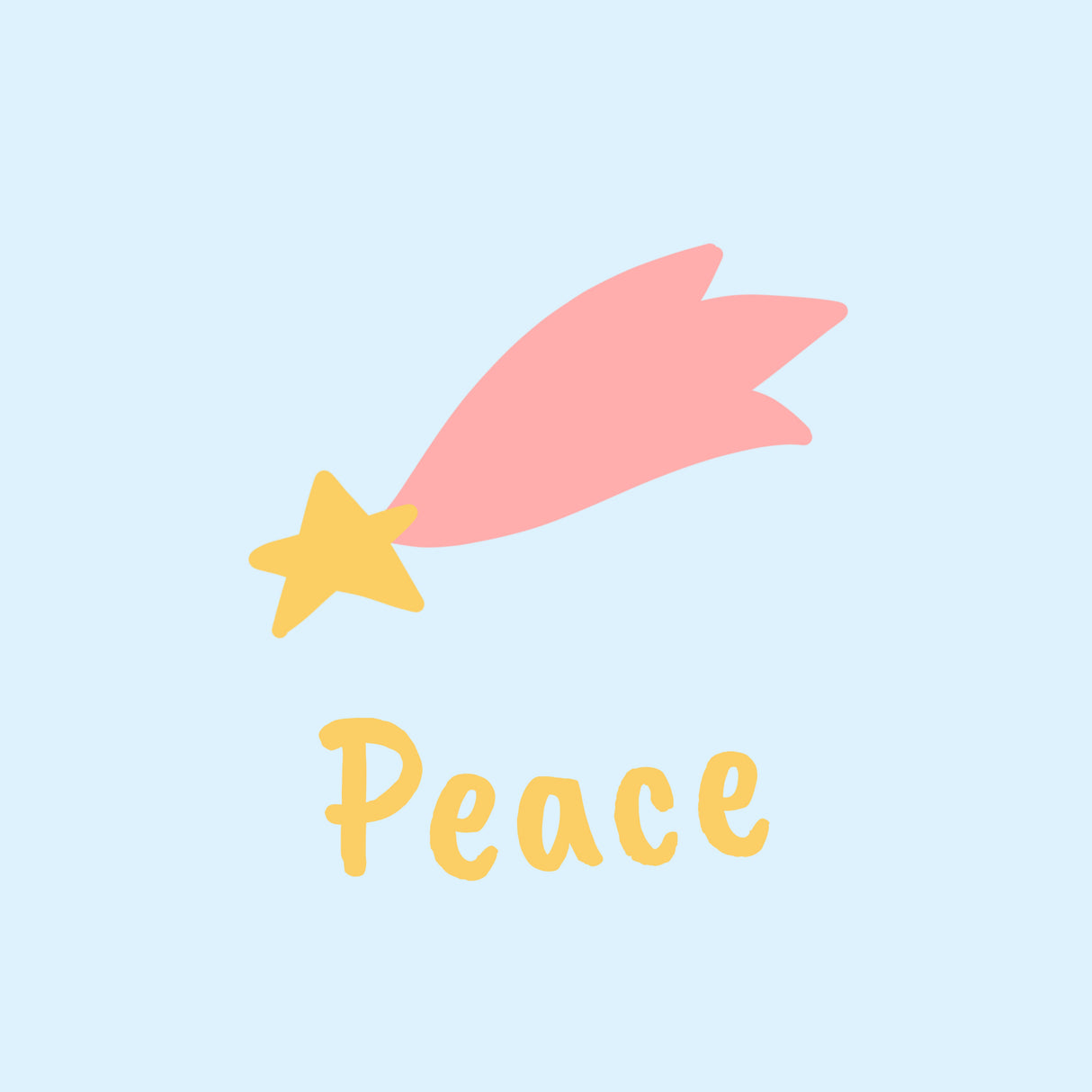 Peace.png Poster och Canvastavla