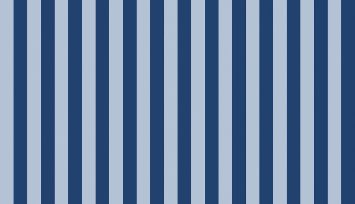 Blue Stripes Poster och Canvastavla