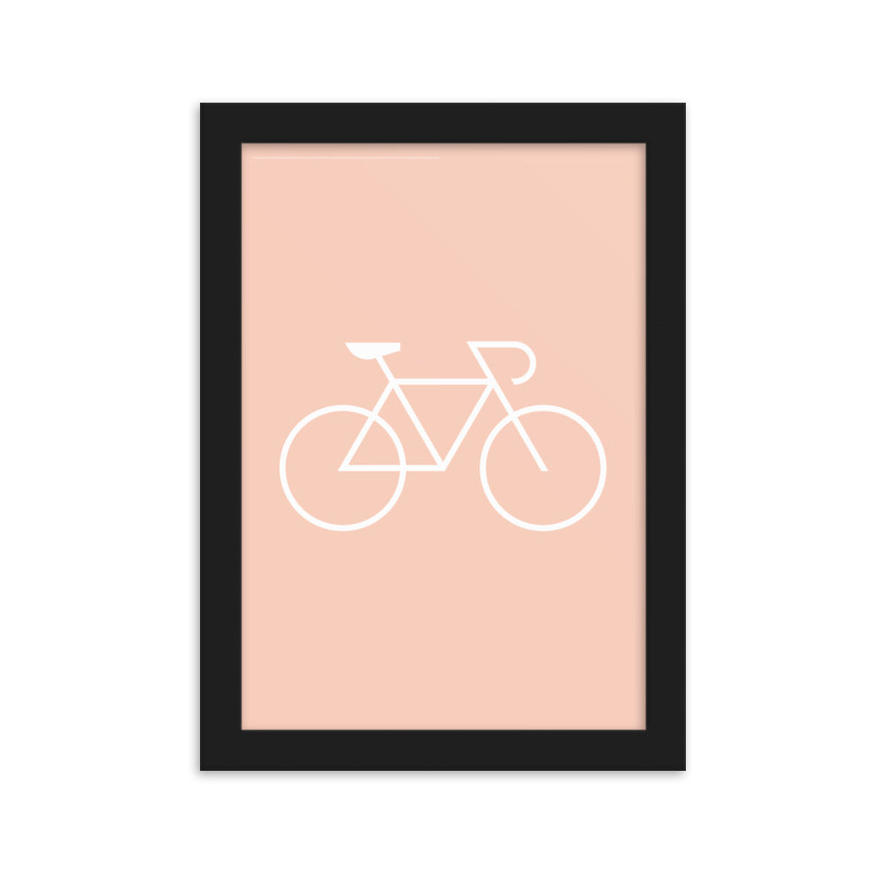 Framed Bicycle Poster