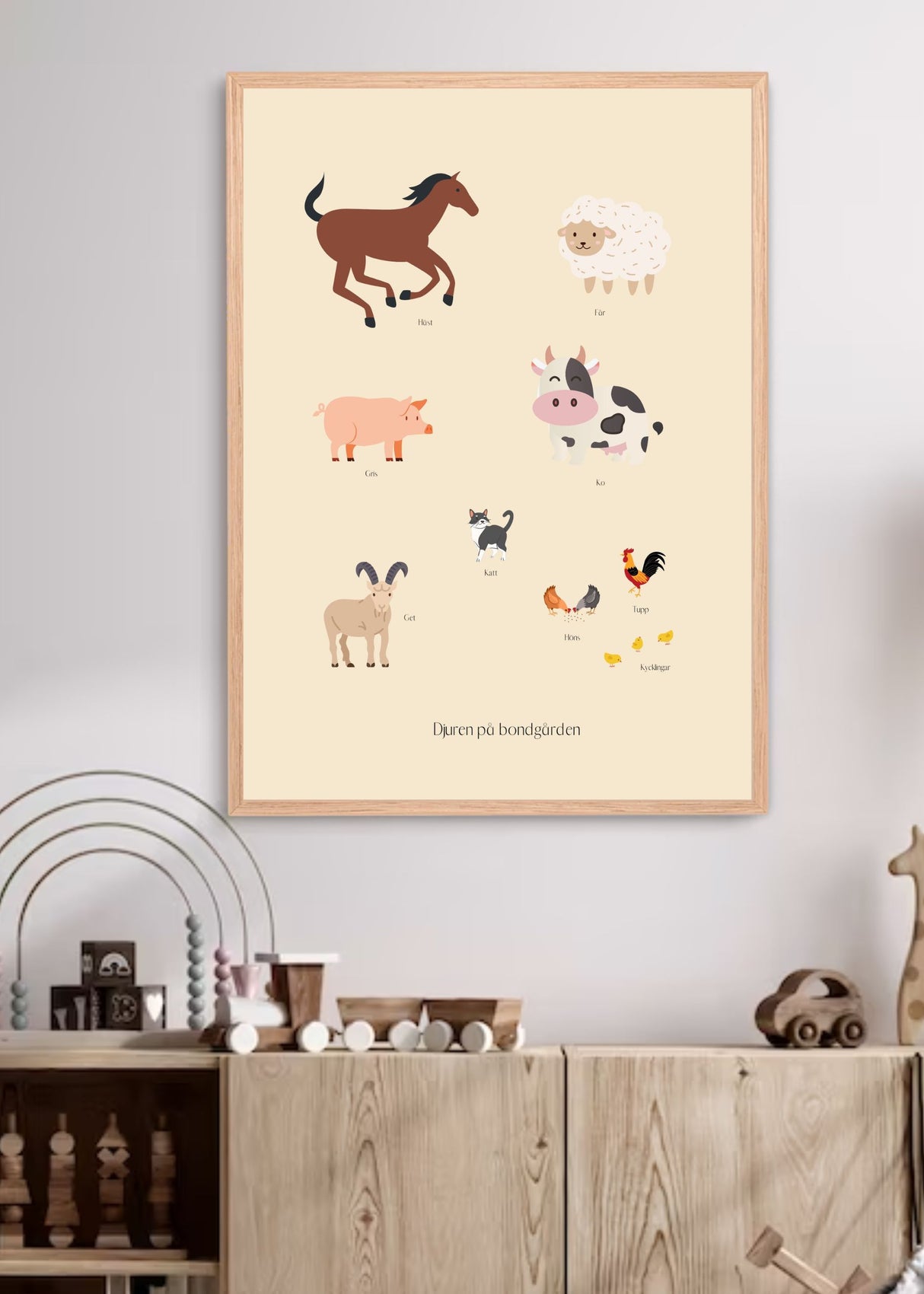 djuren-pa-bondgarden-no-1 poster