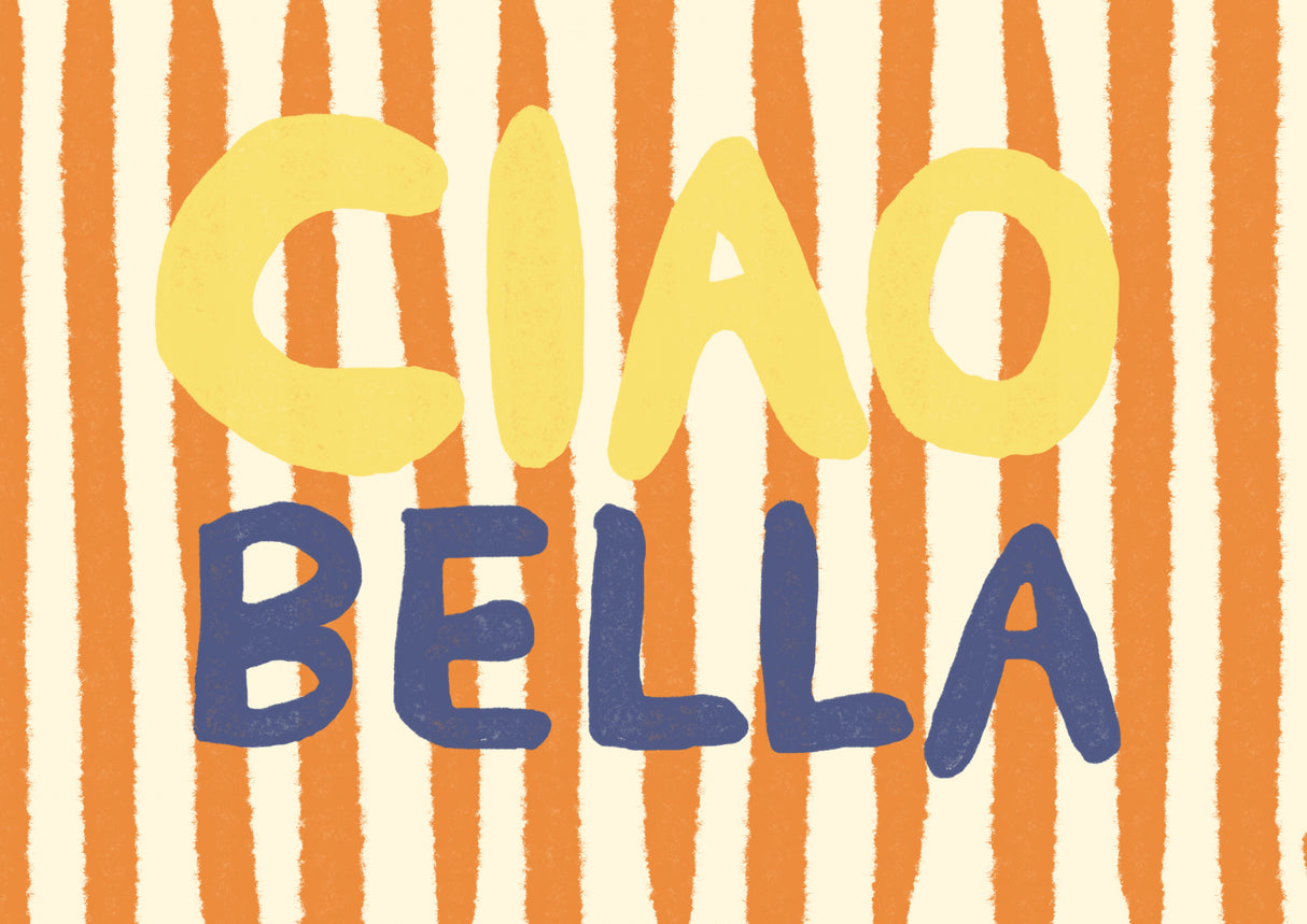 Ciao Bella II Poster och Canvastavla