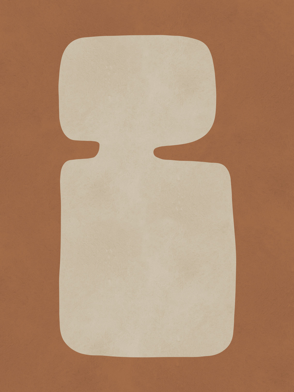 Brown and black art 10 Poster och Canvastavla