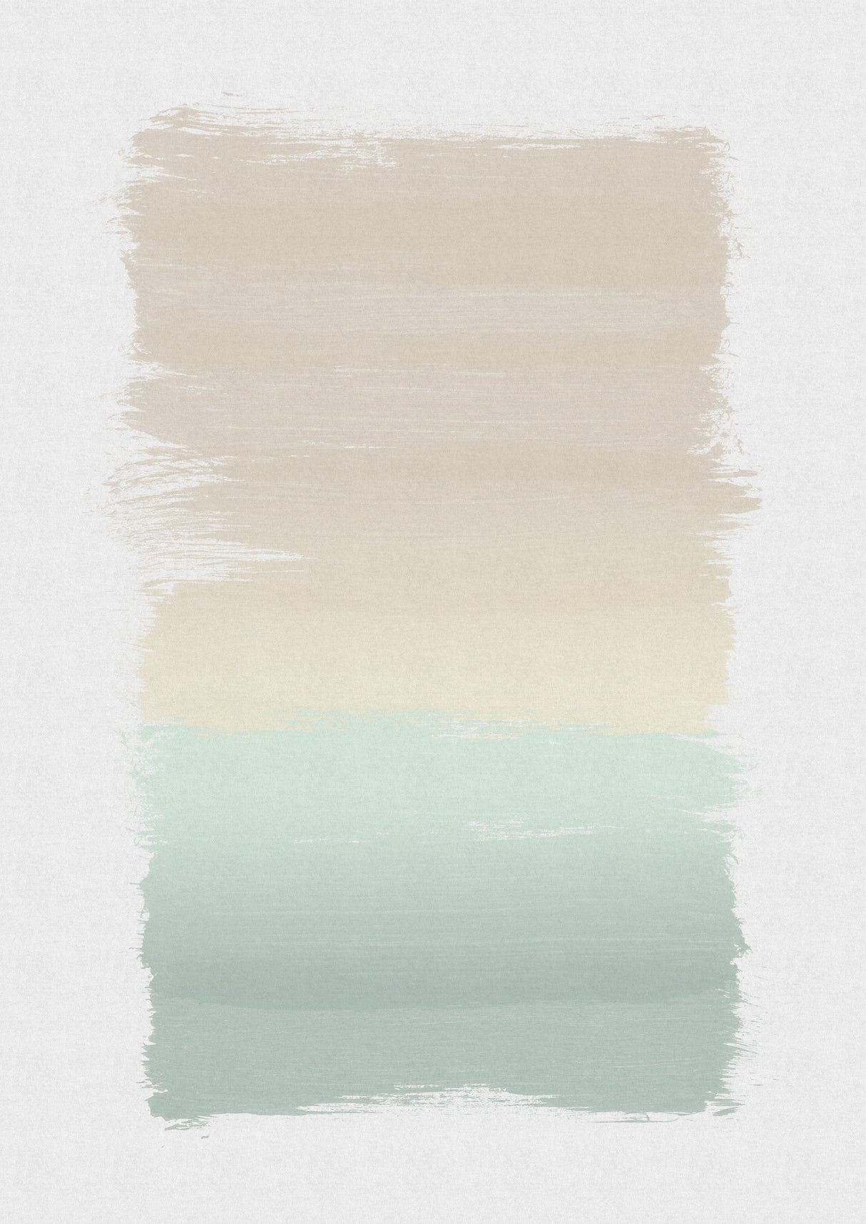Pastel Abstract Poster och Canvastavla