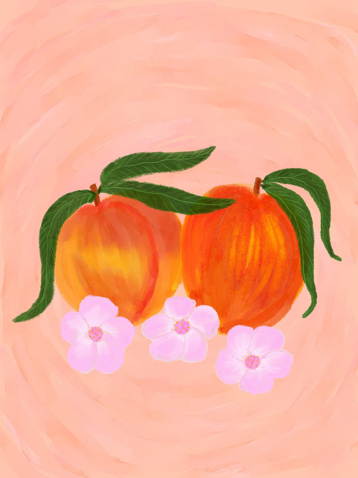 Peaches Poster och Canvastavla