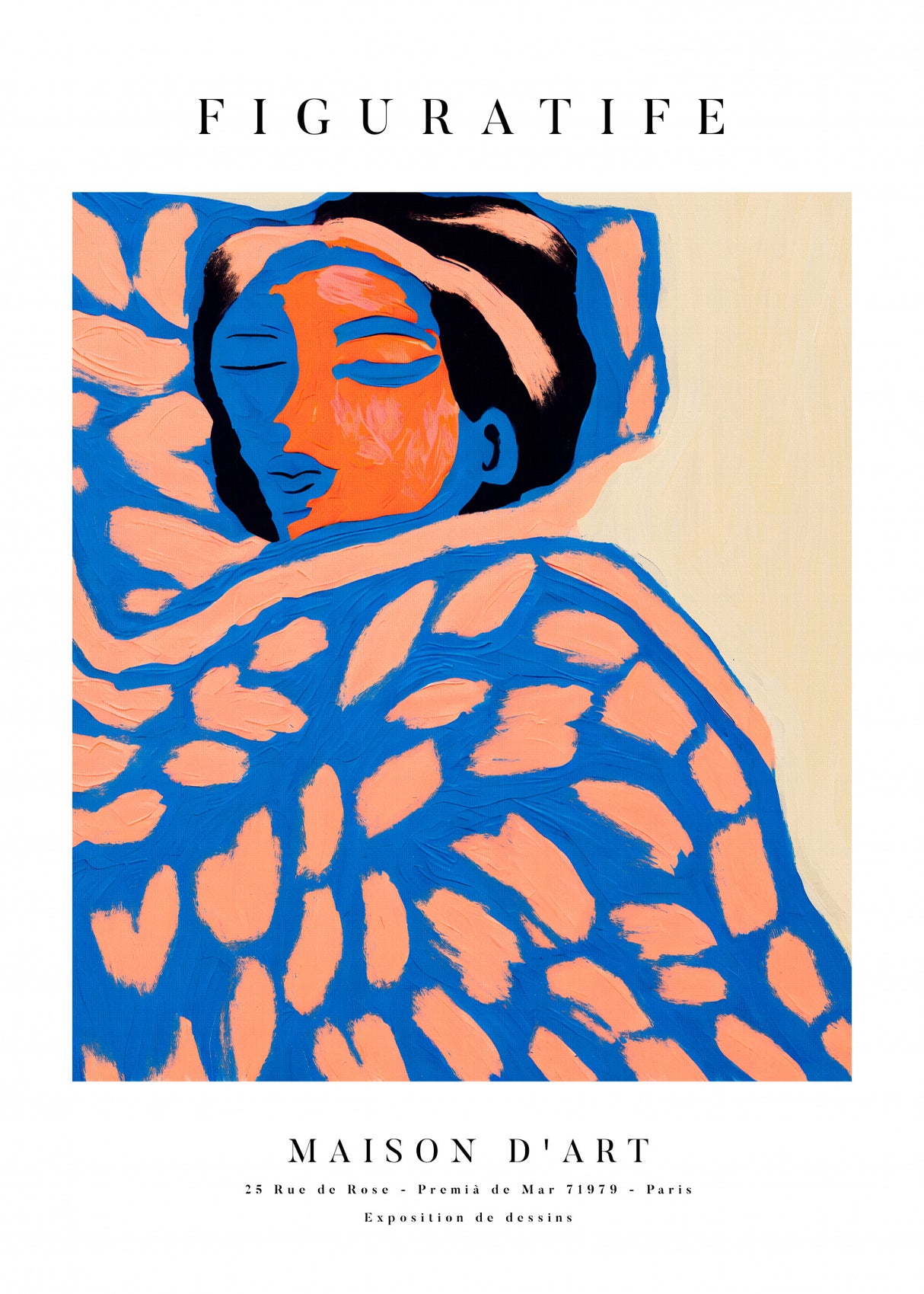 Poster Portrait Series 02 Poster och Canvastavla