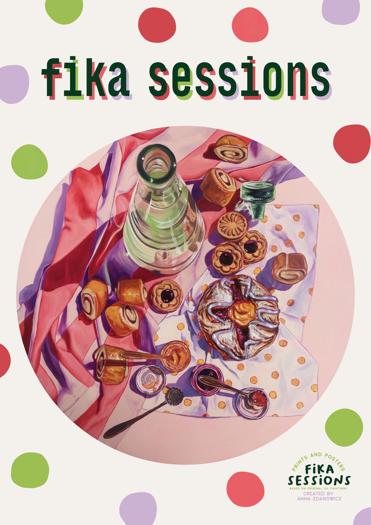 Sweeter Than Cotton Candy Poster och Canvastavla