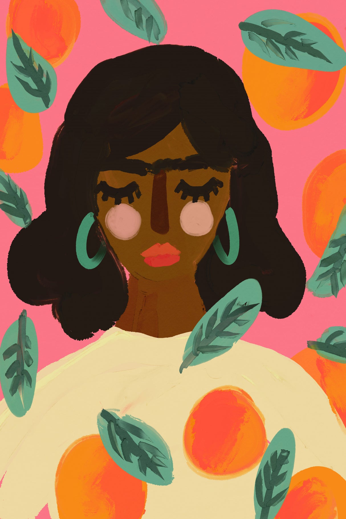 Fruity rain Poster och Canvastavla