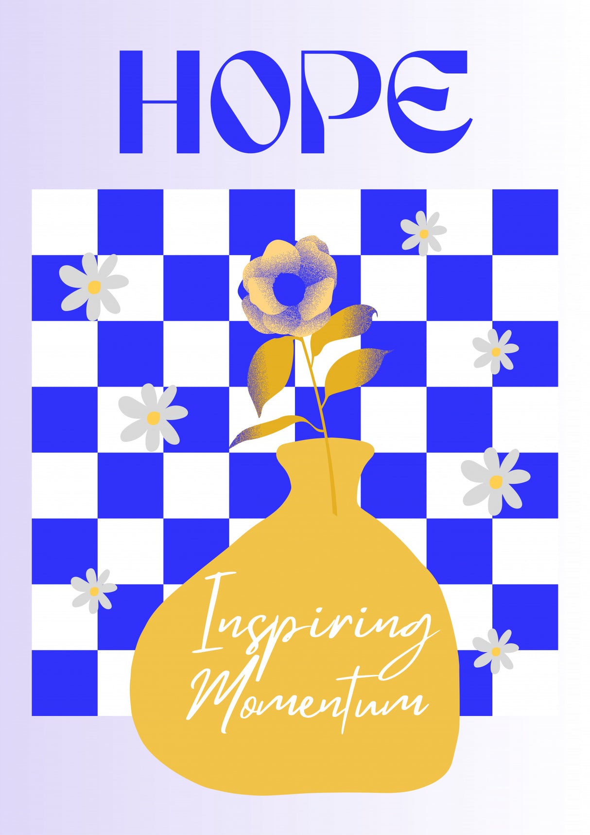 HOPE Poster och Canvastavla