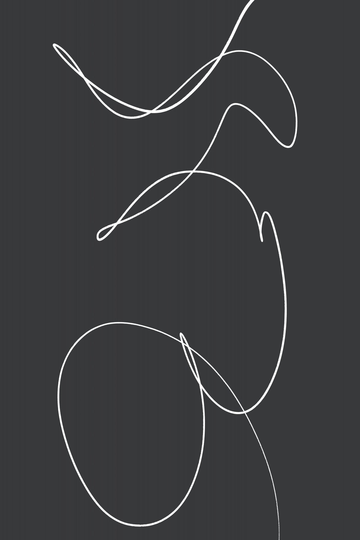 Ligne Abstrakt Poster och Canvastavla