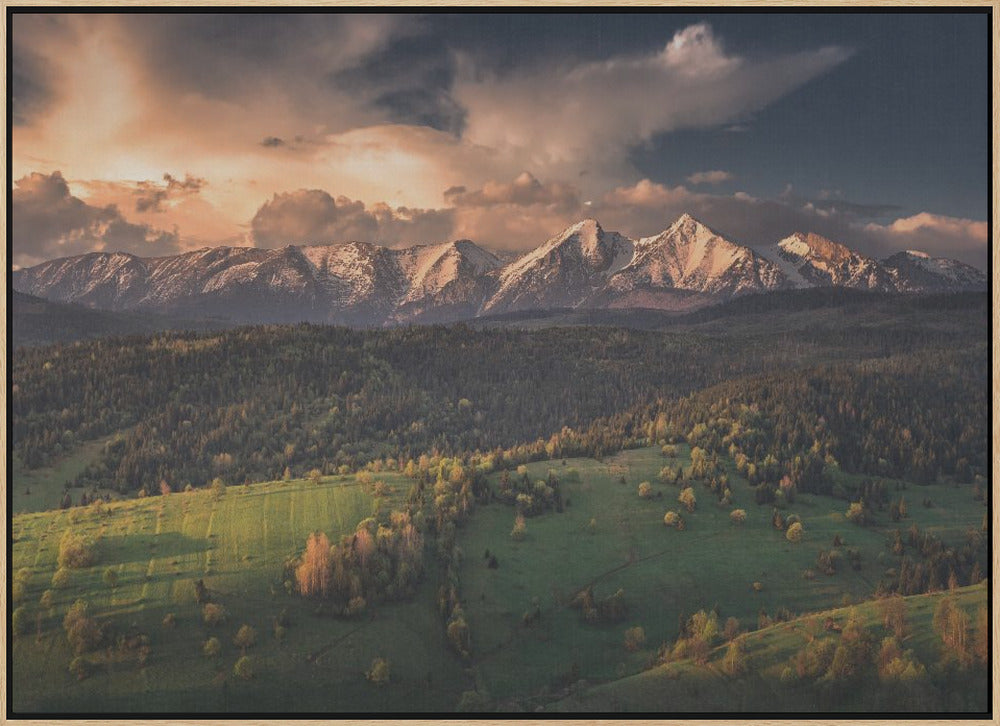 Morning in High Tatras Poster och Canvastavla