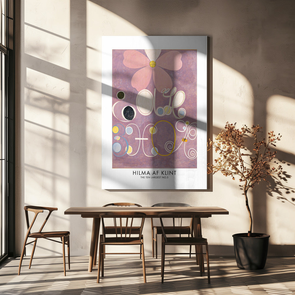 The Ten Largest No.5 Poster Poster och Canvastavla