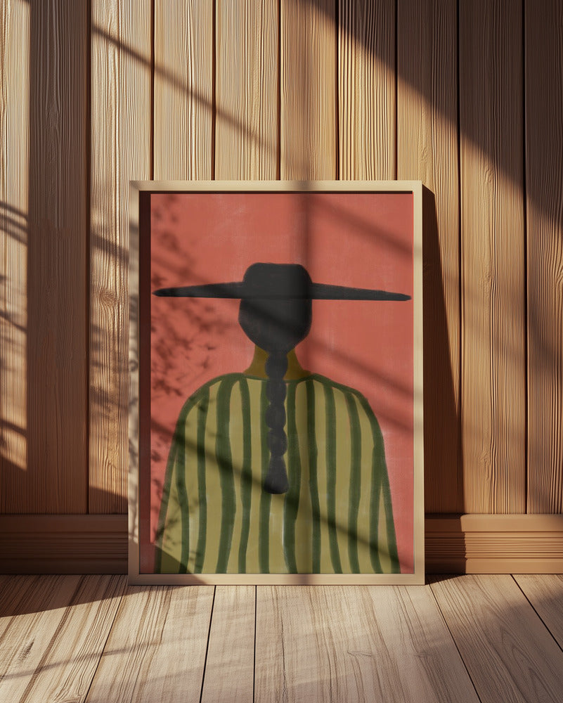 Southwester Woman No.2 Poster och Canvastavla