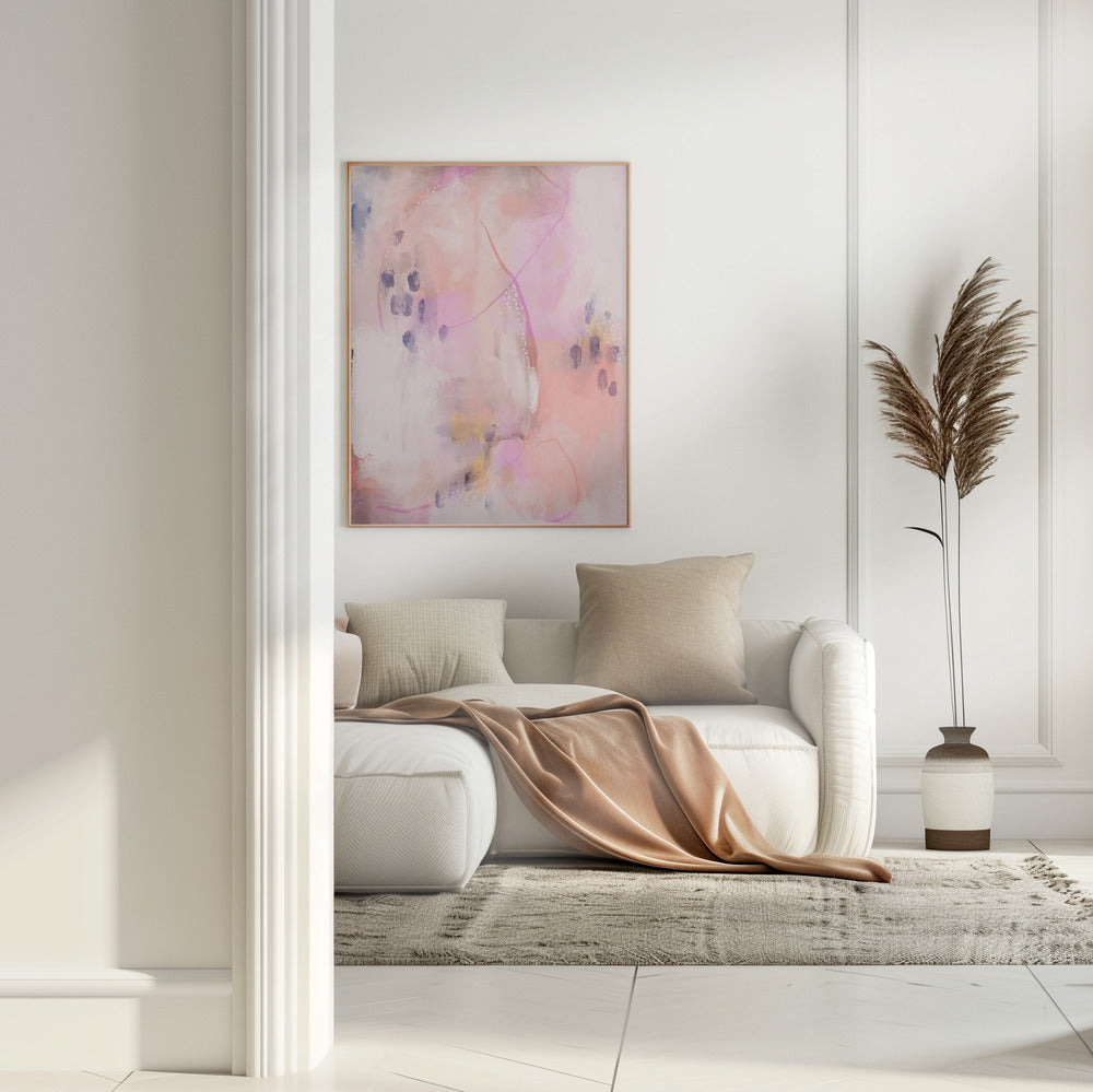 Pastel Awakening No 1 Poster och Canvastavla