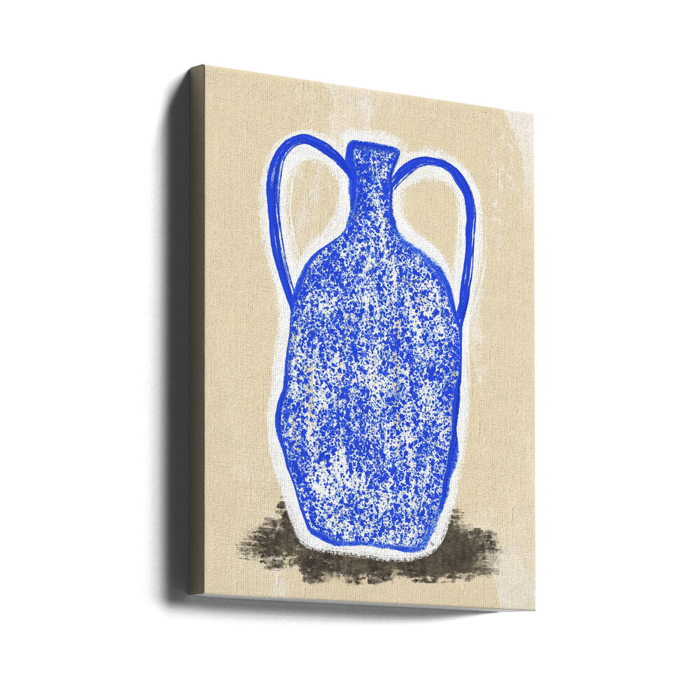 Big Blue Vase Poster och Canvastavla
