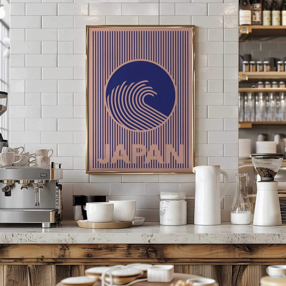 Great Wave of Japan Poster och Canvastavla