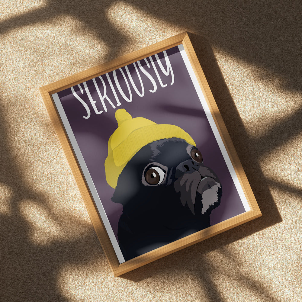 Seriously?! Poster och Canvastavla