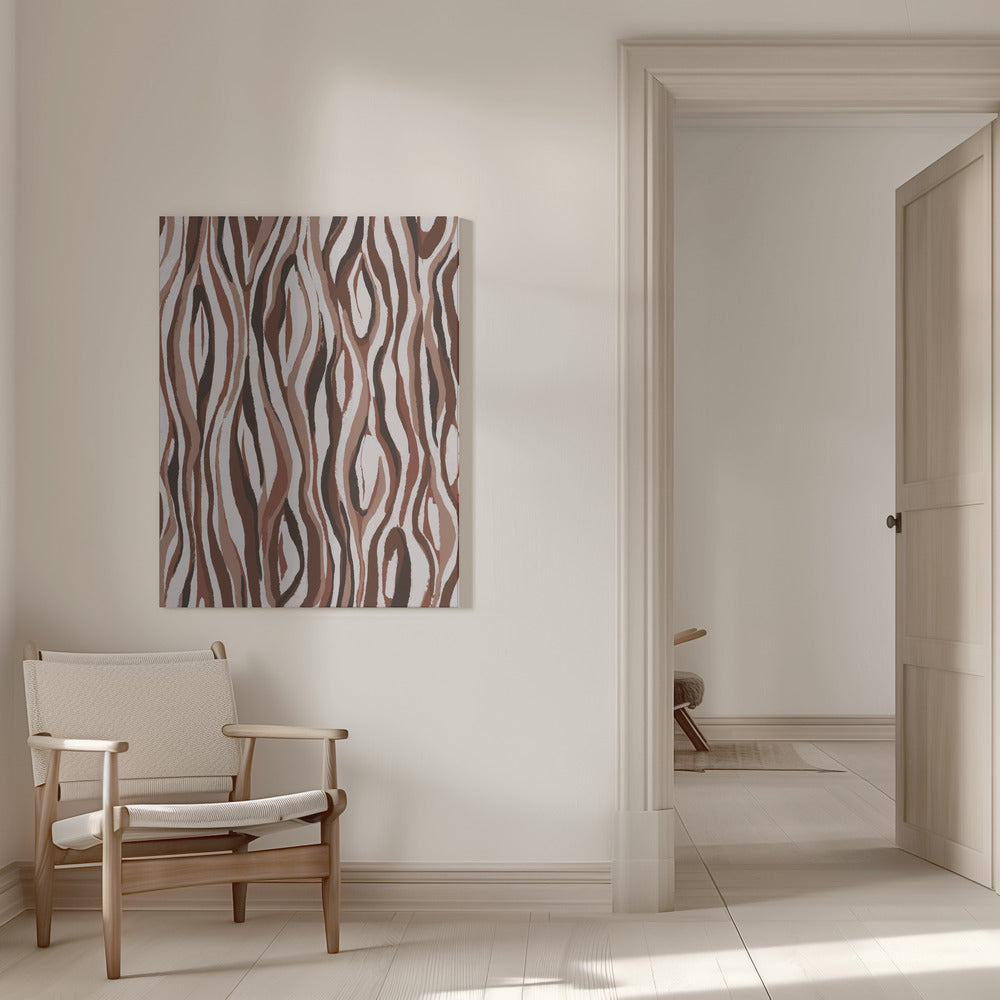 Pastel Tiger Poster och Canvastavla