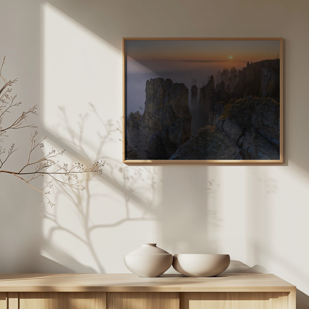 Si'ine pillars Poster och Canvastavla