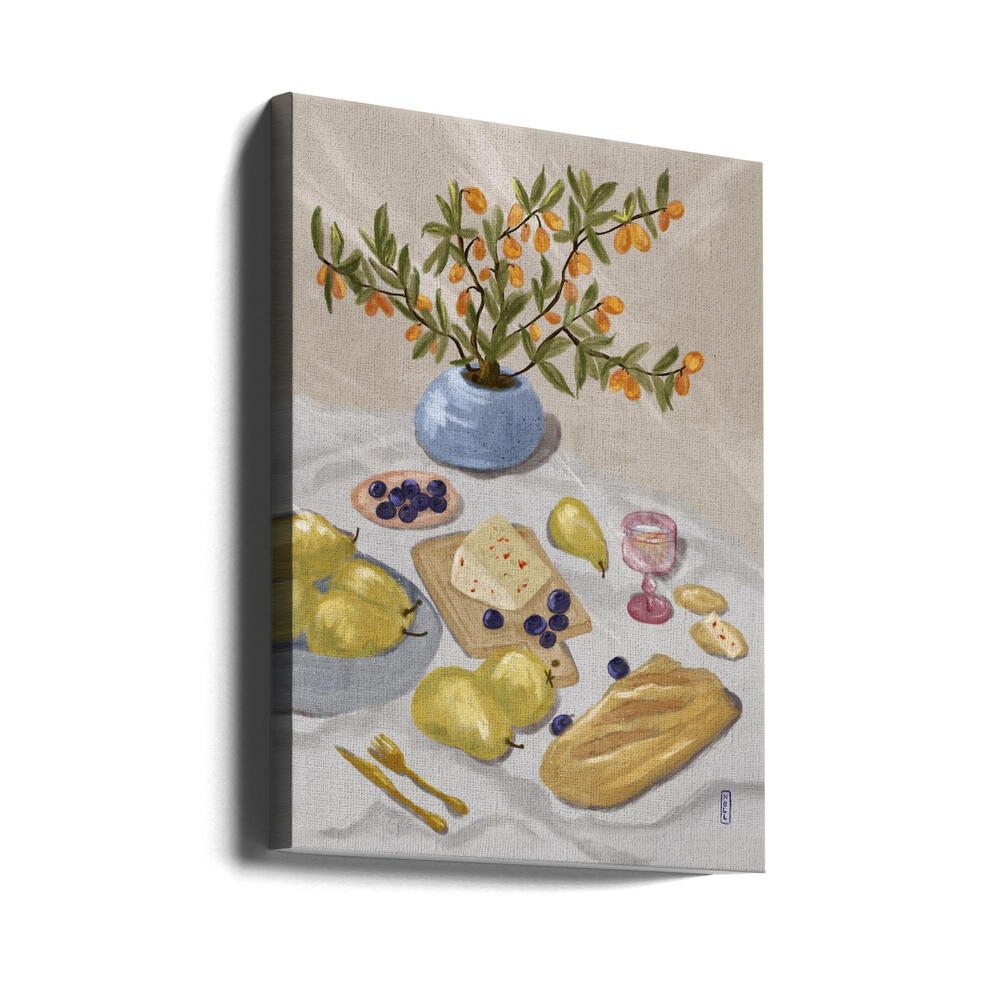 Gin and Tonic In the Afternoon Sun Illustration Poster och Canvastavla