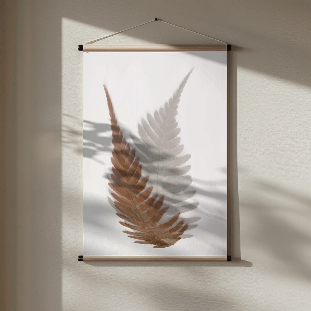 Autumn Fern Poster och Canvastavla