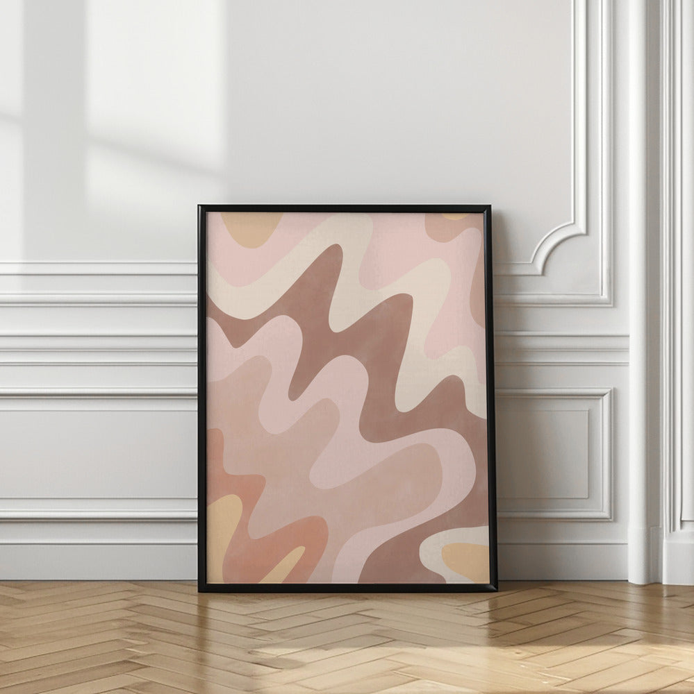 3x4 Aspectratiosoftpink54 Poster och Canvastavla