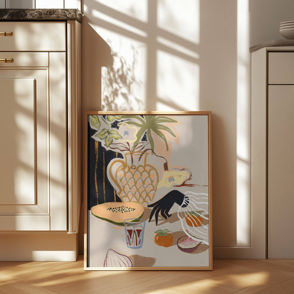 Fruitful Spread Poster och Canvastavla