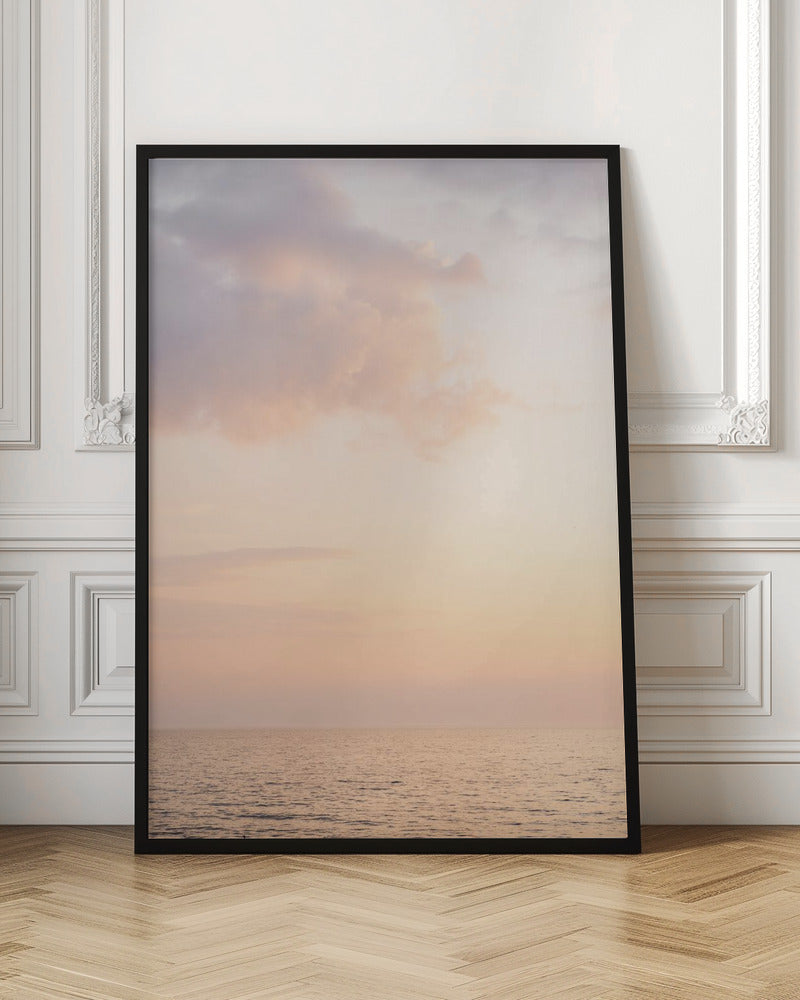 Pastel Color Sunset Poster och Canvastavla