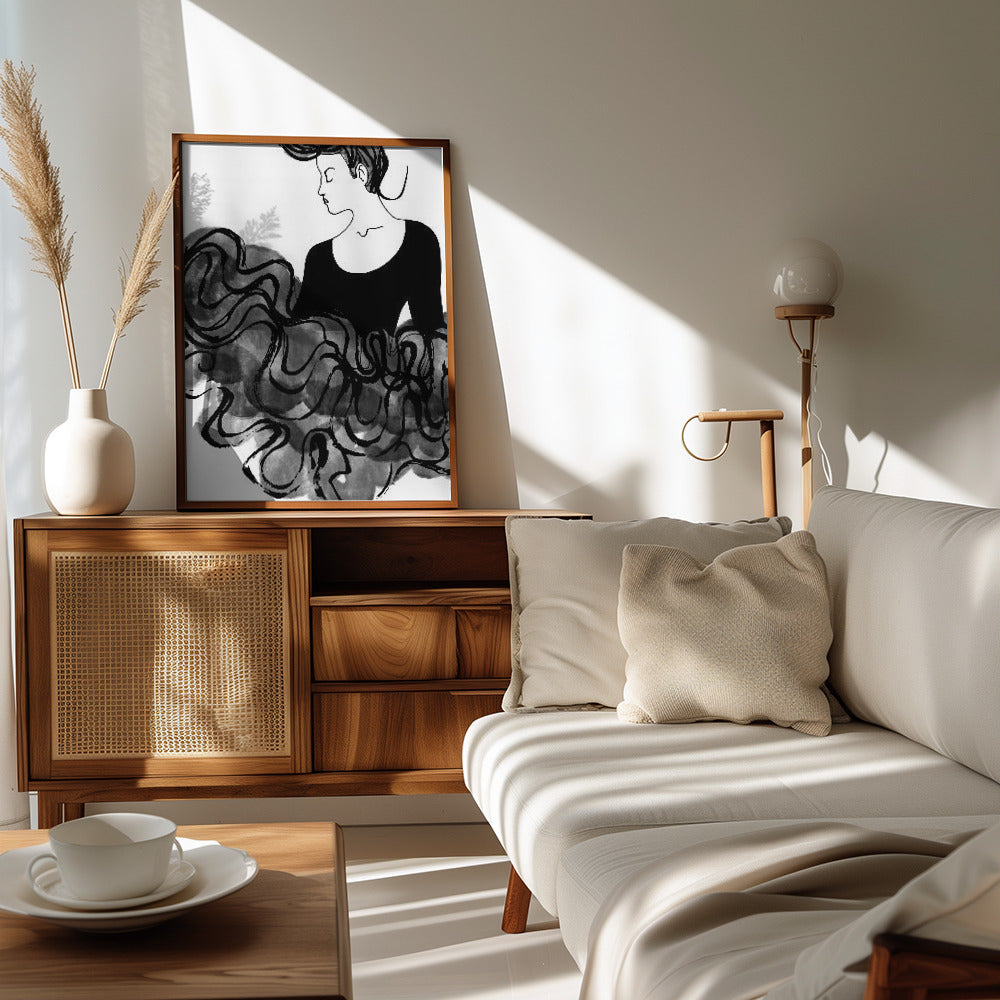 Ballerina Poster och Canvastavla