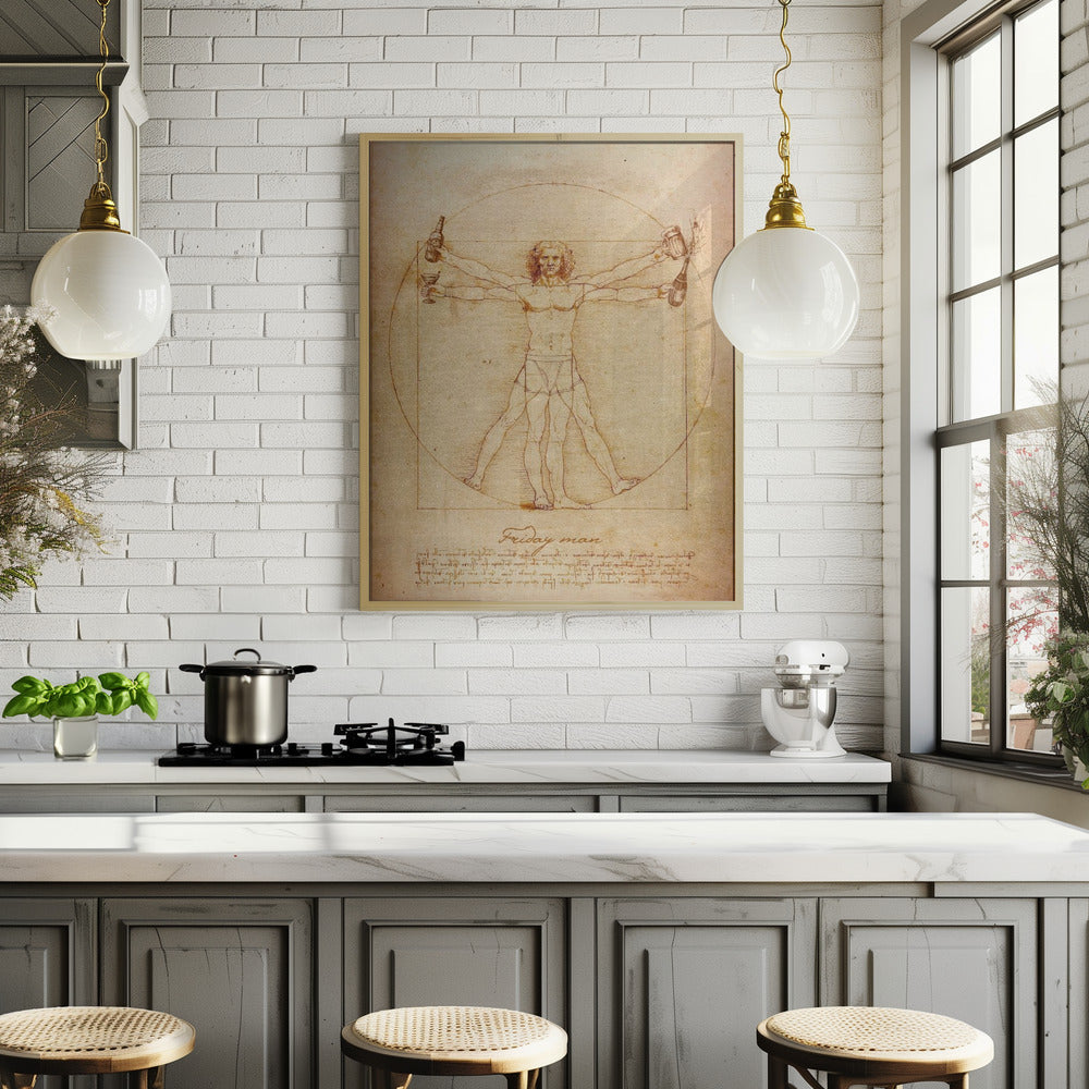 Friday Man Poster och Canvastavla