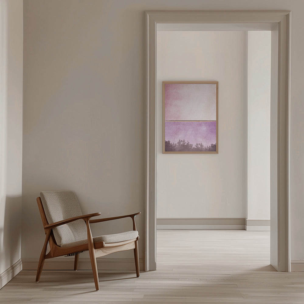 Pink and Yellow 1 Poster och Canvastavla