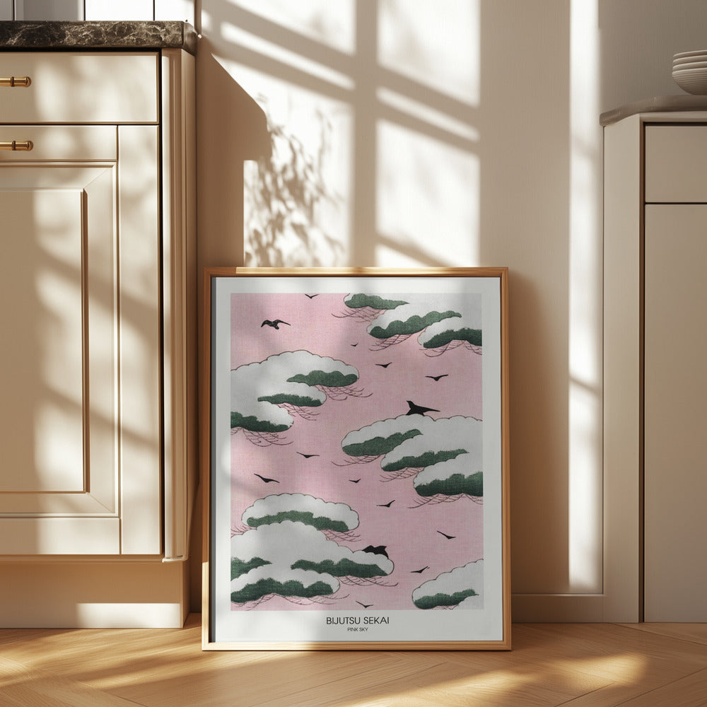 Pink Sky Poster och Canvastavla